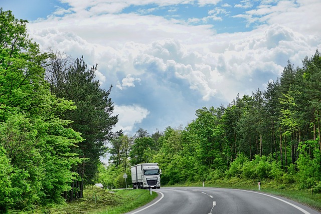 moving truck cross country