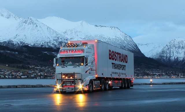 moving truck cross country